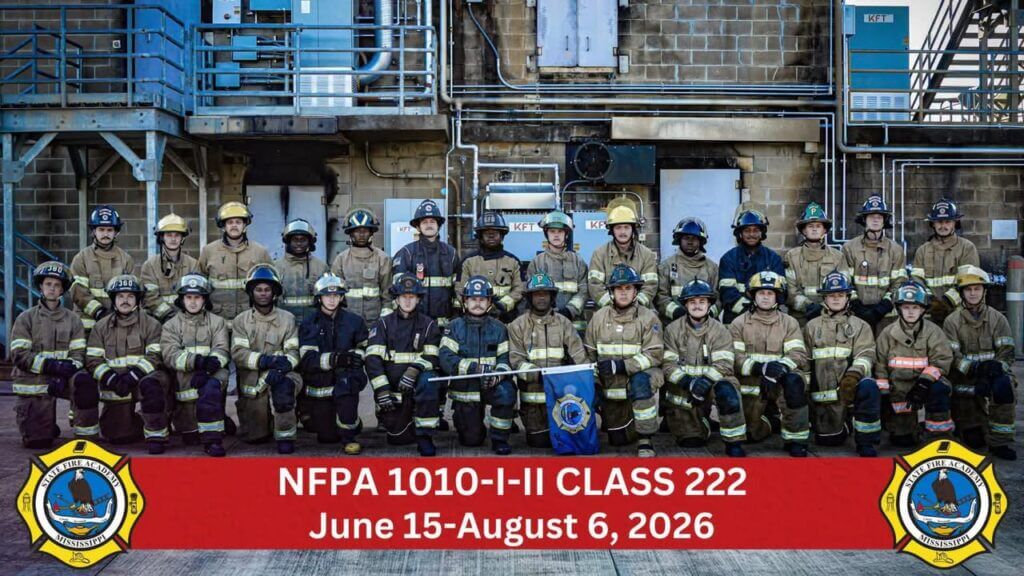 MS State Fire Academy celebrates Class 222 graduation