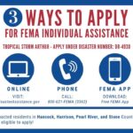 FEMA opens individual assistance for Mississippi counties after Tropical Storm Arthur FEMA opens individual assistance for Mississippi counties after Tropical Storm Arthur