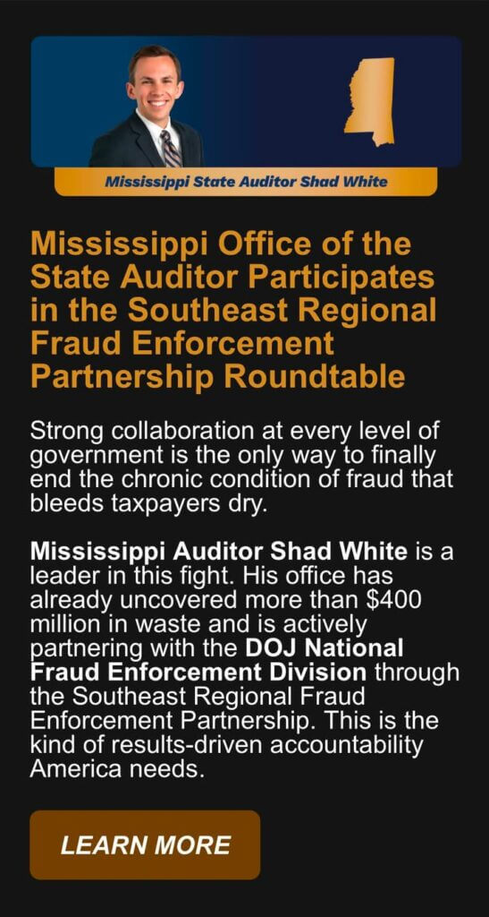State office thanks State Financial Officers Foundation for highlighting fraud work