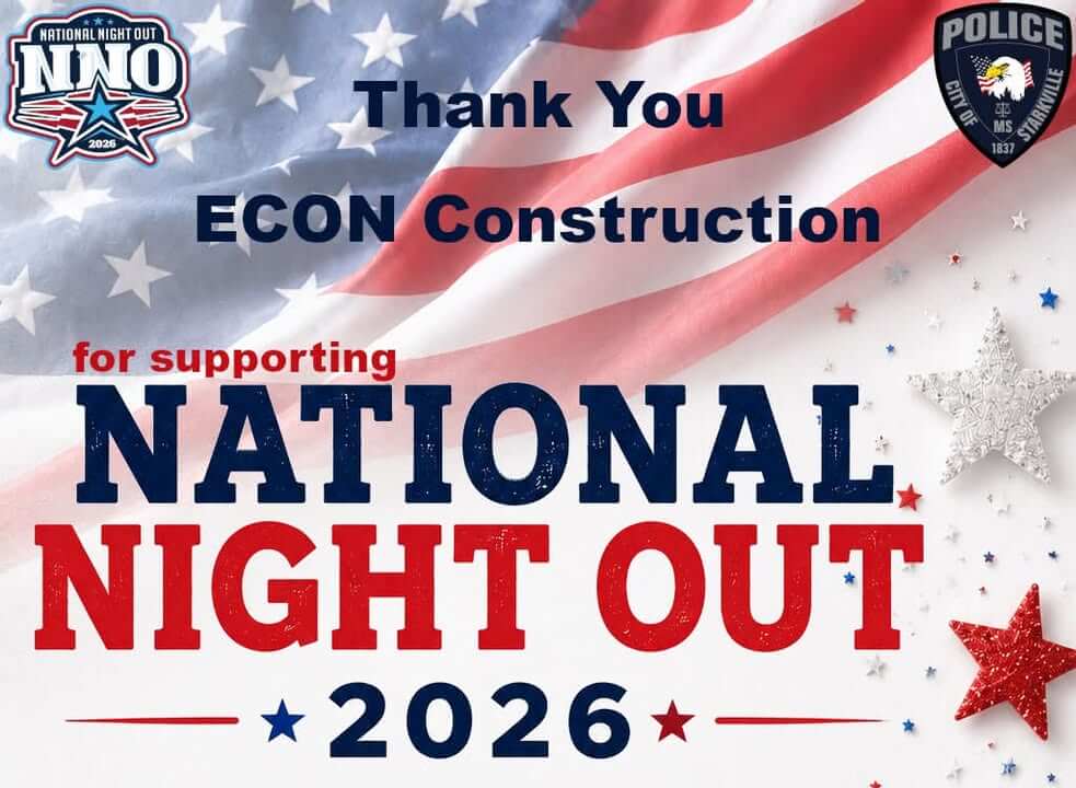 ECON Construction donation boosts National Night Out 2026