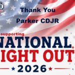 Starkville police thank Parker CDJR for National Night Out donation Starkville police thank Parker CDJR for National Night Out donation