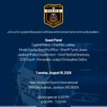 Mississippi Capitol Police Chief Bo Luckey joins Jackson public safety forum tonight Mississippi Capitol Police Chief Bo Luckey joins Jackson public safety forum tonight