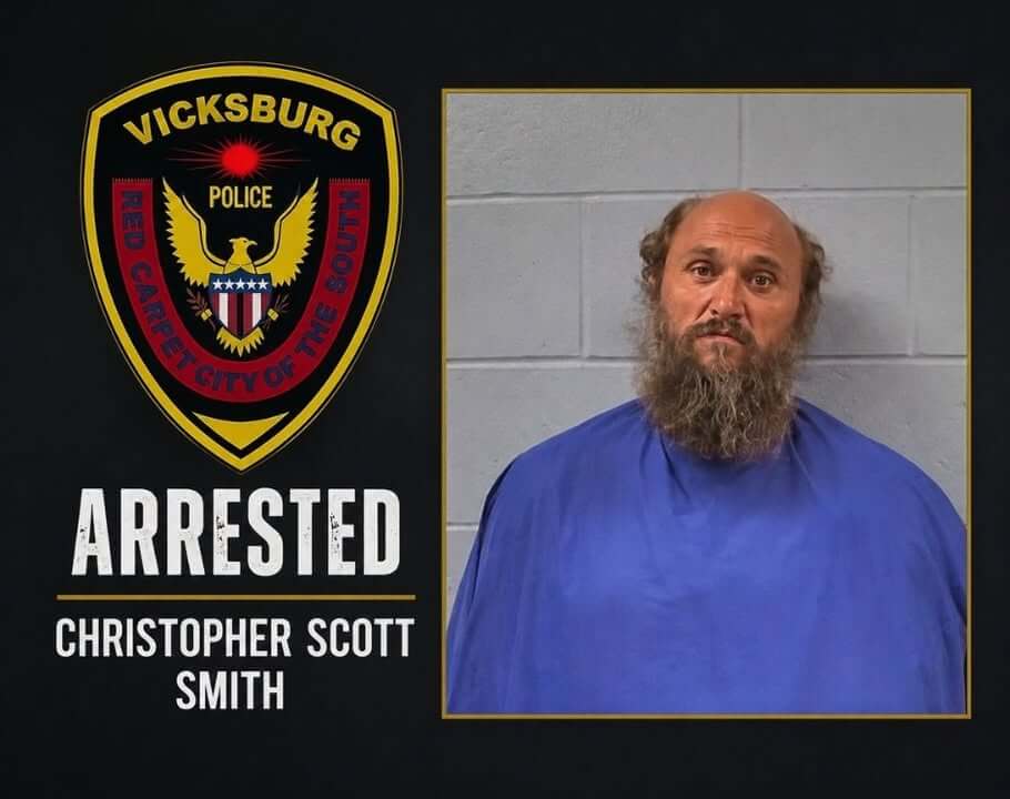 Vicksburg police identify victim, arrest suspect in I-20 ramp homicide
