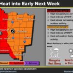 Dangerous heat threatens into early week; worst Sunday into Monday Dangerous heat threatens into early week; worst Sunday into Monday