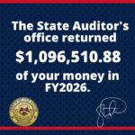 Mississippi auditor returns nearly $1.1 million to taxpayers Mississippi auditor returns nearly $1.1 million to taxpayers