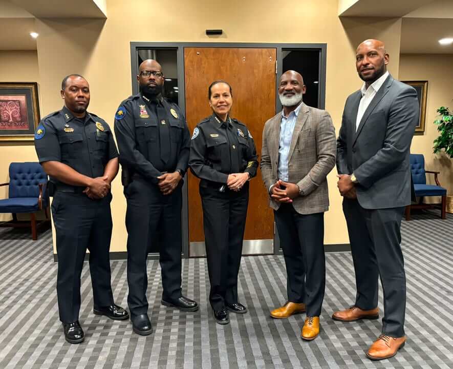 Chief Brackney meets JPS leaders to strengthen school collaboration
