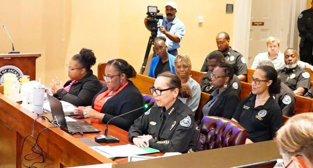 Jackson police chief presents budget proposal to council