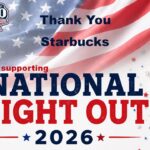 Starbucks donation helps make National Night Out 2026 successful Starbucks donation helps make National Night Out 2026 successful