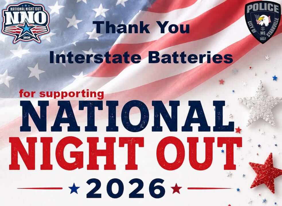 Interstate Batteries donation helps make National Night Out 2026 great