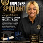 Lowndes County sheriff's office honors correctional officer for criminal justice degree Lowndes County sheriff's office honors correctional officer for criminal justice degree