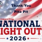 Pita Pit donation helps make National Night Out 2026 great Pita Pit donation helps make National Night Out 2026 great