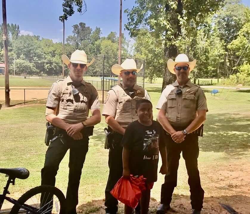 Lee County deputies celebrate birthday in Plantersville