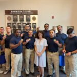 Crime Stoppers director speaks to Harrison County cadets Crime Stoppers director speaks to Harrison County cadets