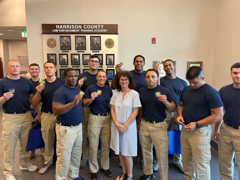 Crime Stoppers director speaks to Harrison County cadets