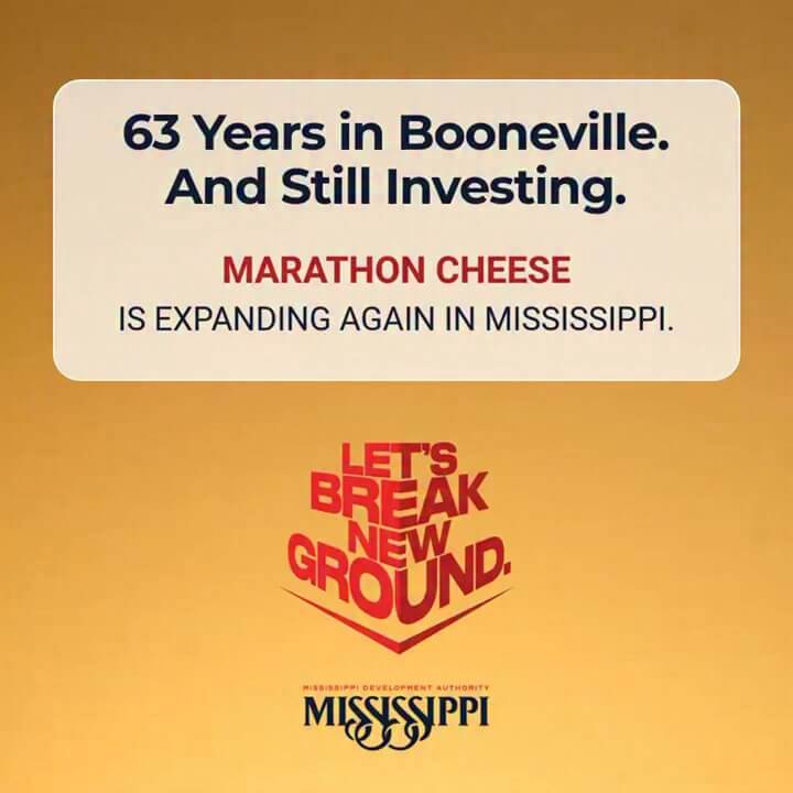 Marathon Cheese exemplifies decades-long economic growth in Mississippi