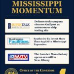 Mississippi growing stronger every week, social post says Mississippi growing stronger every week, social post says