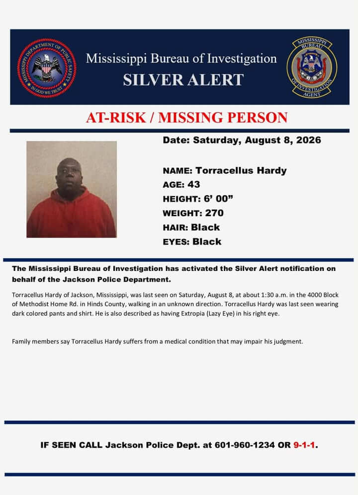 Facebook post flags Silver Alert for missing person