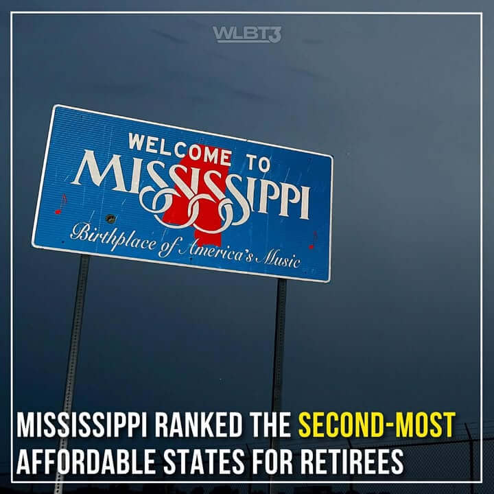 Mississippi courts retirees with tax-free income, lower living costs