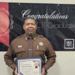 Bernard Moore III praises Deputy Moore for further training Bernard Moore III praises Deputy Moore for further training