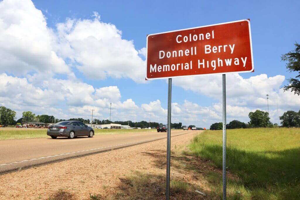 Mississippi dedicates highway to Colonel Donnell Berry