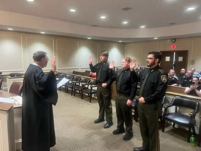 Lowndes County Sheriff's Office welcomes three reserve deputies