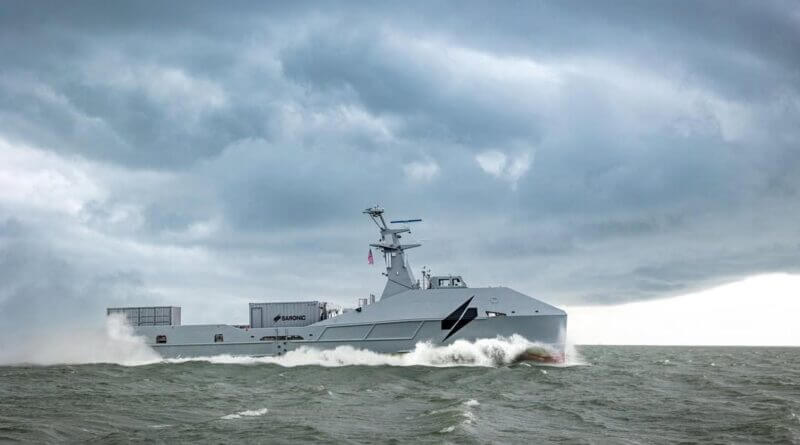 Saronic establishes Gulfport test site for unmanned vessel Marauder