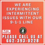 Agency reports issues with incoming 9-1-1 calls Agency reports issues with incoming 9-1-1 calls
