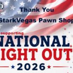 StarkVegas Pawn Shop donation helps National Night Out 2026 StarkVegas Pawn Shop donation helps National Night Out 2026