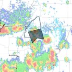 Strong thunderstorm moves across central Mississippi Strong thunderstorm moves across central Mississippi