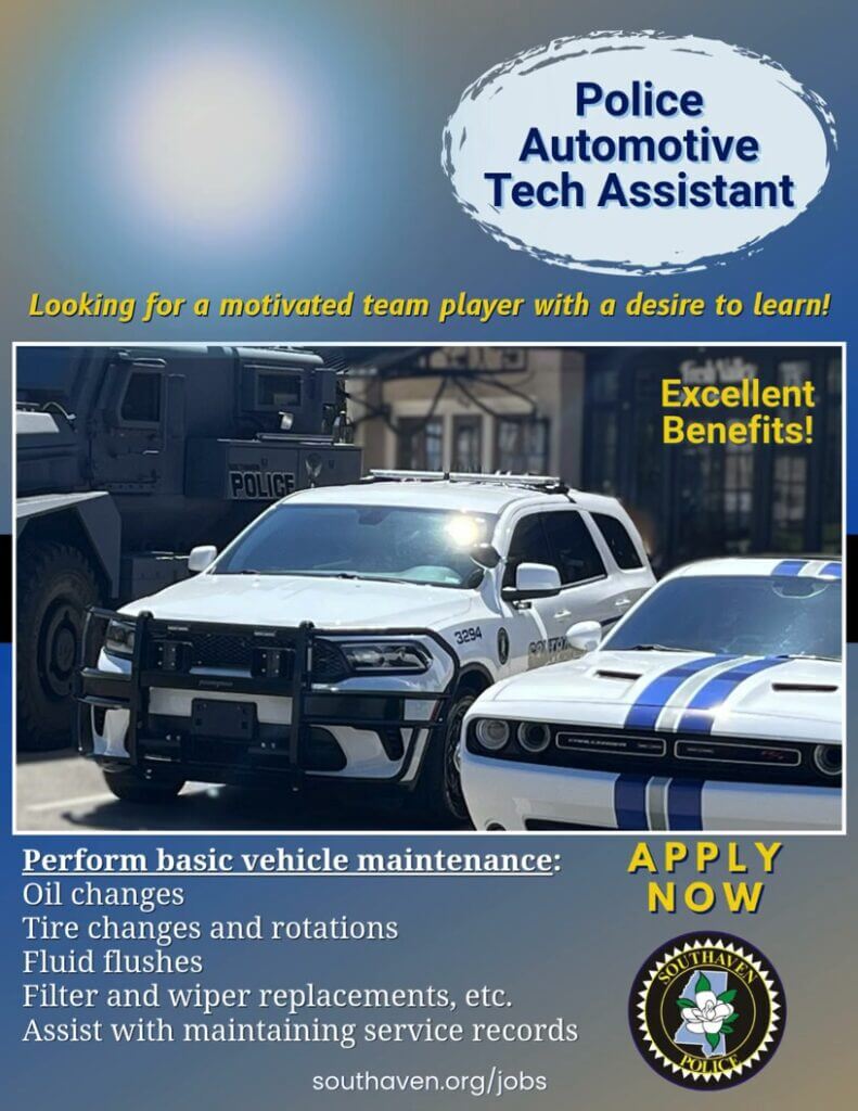 Vehicle maintenance shop seeks automotive technician assistant