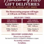 New Albany schools issue Homecoming 2026 gift delivery notice 003affc66b0e35ed703f5029