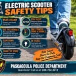Pascagoula police share safety tips for e-bikes and e-scooters 070c42055a480d153f4083d0