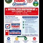 Greenville voter registration locations offer registration updates and gas-card drawing 0a80a51789274a7fe3818698