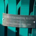 Oxford Garden Club funds new trash can along Depot Trail 17c79ceb25a81d19c9216d32