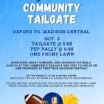 Oxford School District announces community tailgate before Madison Central game 22644a65535719dfedfc566e