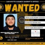 Lafayette County authorities seek Carlos Gonzalez on bench warrant 2a868ff1021354ae7ceddf03