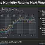 Comfortable humidity expected to give way to muggy weather next week 3be530ccd3ed84e5e69e337f