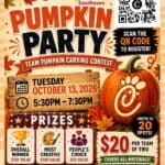 Pumpkin party planned at Chick-fil-A Southaven 3c1e27fb46fdf7fd7b8badd7