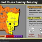 Heat stress conditions expected Sunday through Tuesday 40b8f200f1fb5252616fdb1e