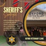 Lafayette County Sheriff’s Office thanks Oxford Veterinary Clinic for K9 care 4351531f89a2d73f9f52b1c7