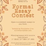 BMCU invites students to showcase formal essay writing 4d0f24071a6c2b882d13783c