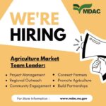 MDAC hiring Agriculture Market Team Leader 58b906933b35f305a2b3e1cd