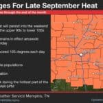 Record-setting heat expected through weekend before cooling trend 5a379930b47685ad43a231cb
