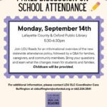 LOU Reads to host panel on Mississippi’s new statewide attendance policy 5e129a9af807327e7a7609dd