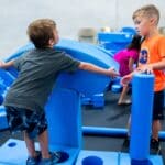 Carver Elementary students use Big Blue Blocks in Toyota MS partnership 6991cb41fe0ea5da64c4947b