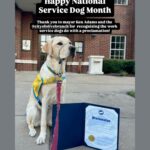 Olive Branch officials recognize Canine Companions, service dog Lief the Fifth 6ae8e03a8e878f745f489455