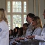 BMCU nursing students receive white coats before clinical practice 713967177de98f6c600887aa
