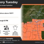 Heat Advisory remains in effect across parts of three states 7722fd2ceaf5ef1cedcace4a