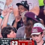 Mario Taylor watches son KaMario Taylor from the stands 78a8118b6779e8cd09f9e4d8