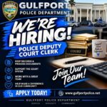 Gulfport Police Department hiring police deputy court clerk 874bfc28ca5287309ab21992